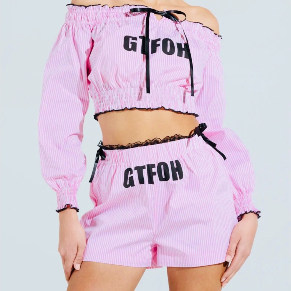 GTFOH Off the Shoulder Top-Top Only